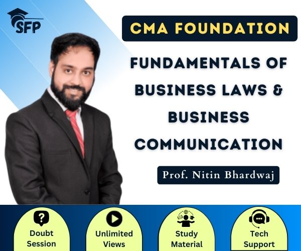 Fundamentals Of Business Laws & Business Communication By Prof. Nitin Bhardwaj